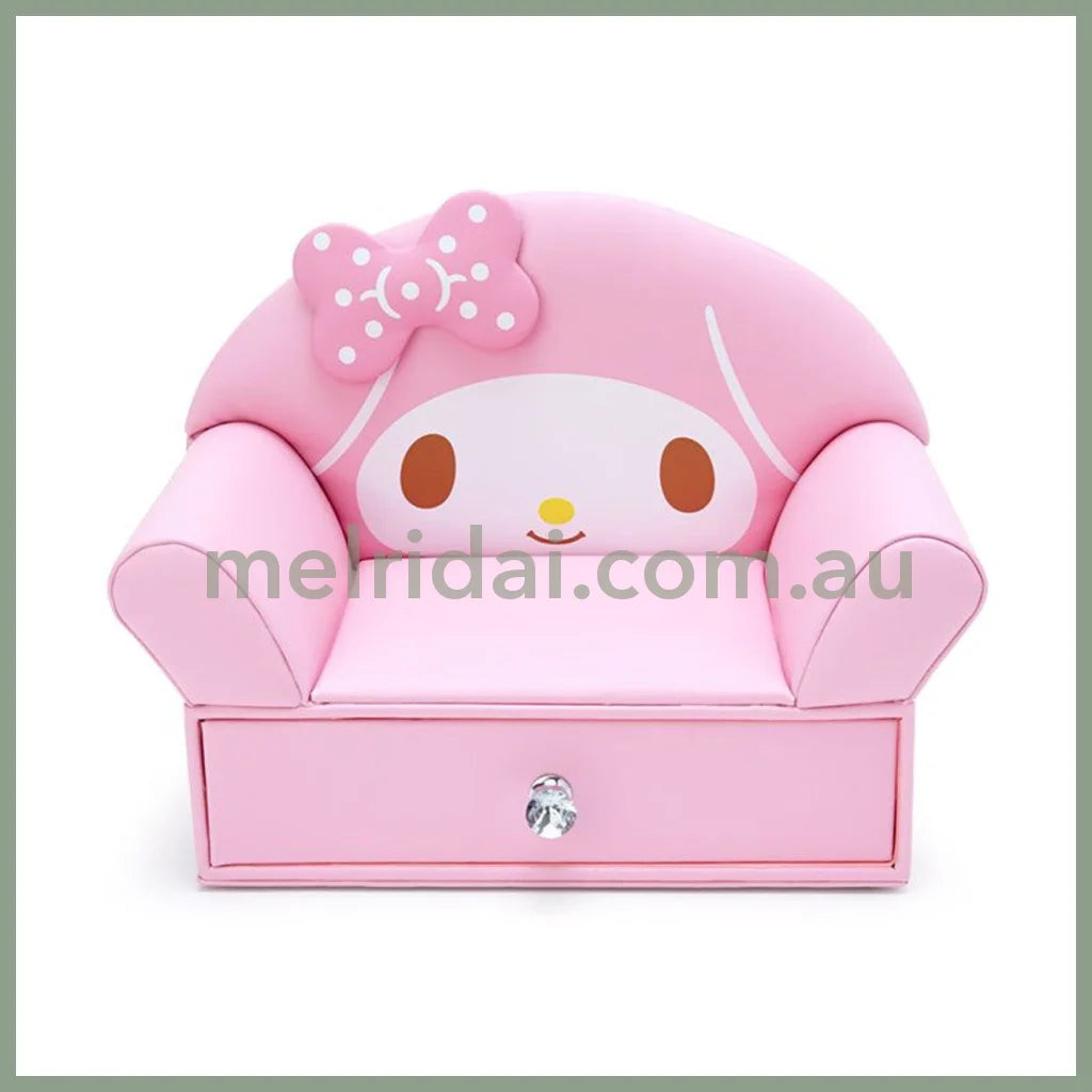 SANRIO | My Melody Sofa Accessory Case PU Sofa Shaped Accessory Holder 23.5x13x18cm