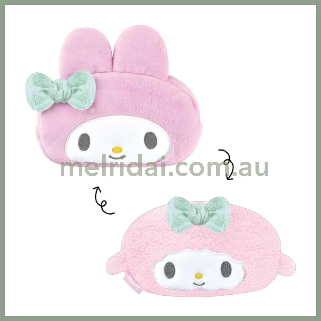 SANRIO | My Melody & My Sweet Piano Double Sided Reversible Makeup Pouch Pen/Pencil Case W150×H140×D45mm