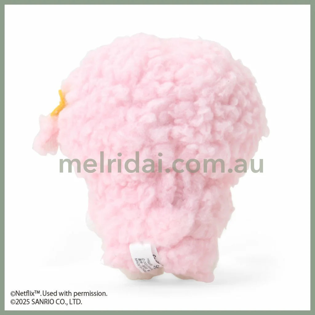 SANRIO | My Sweet Piano Bowl Plush Mascot Holder Keychain Bag Charm W8.5×D10×H6cm (Netflix My Melody & Kuromi)