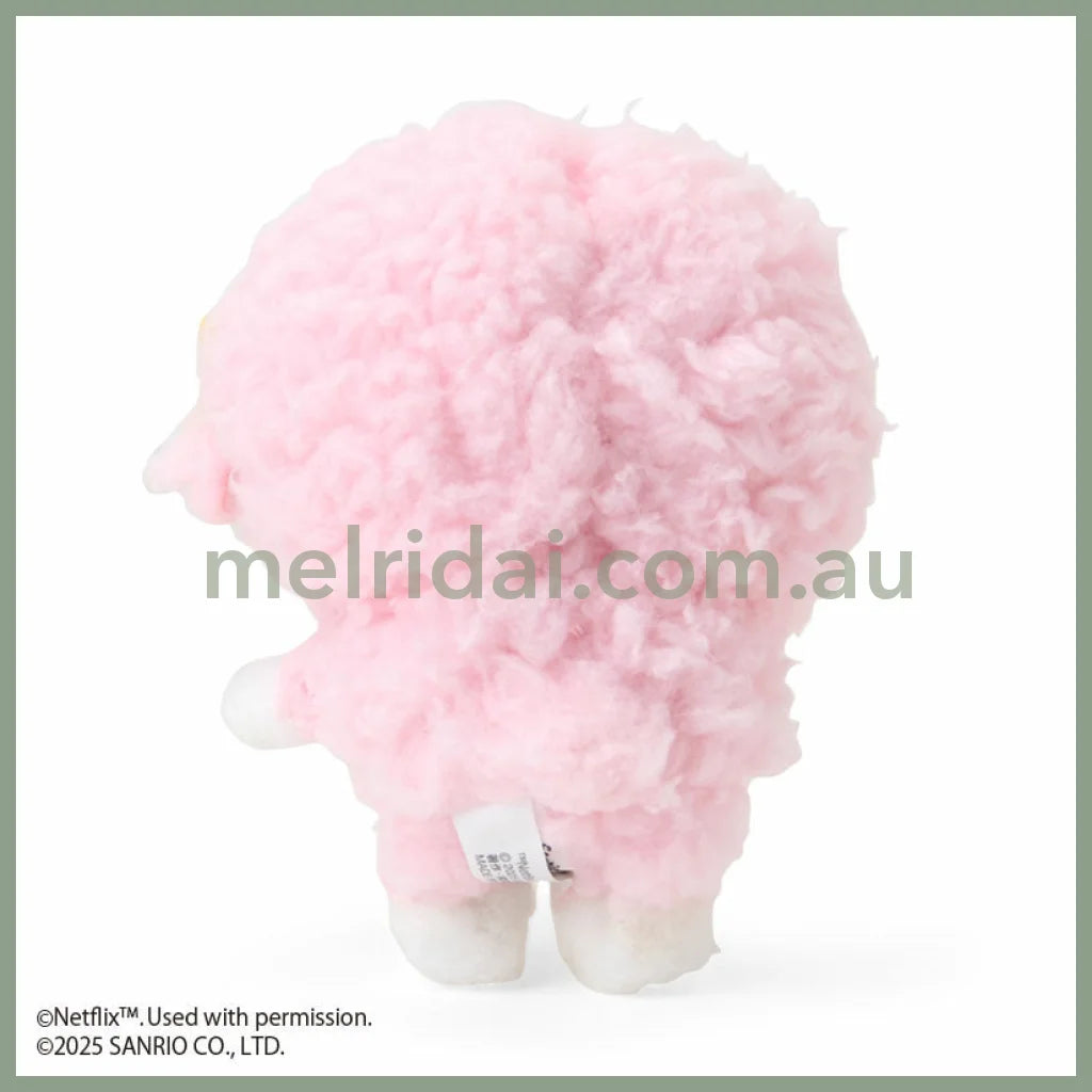 SANRIO | My Sweet Piano Guitar Plush Mascot Holder Keychain Bag Charm W8.5×D10×H6cm (Netflix My Melody & Kuromi)