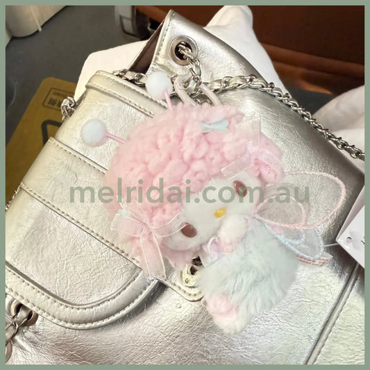 SANRIO | My Sweet Piano Mascot Holder Plush Keychain Bag Charm (Flower Field Series)