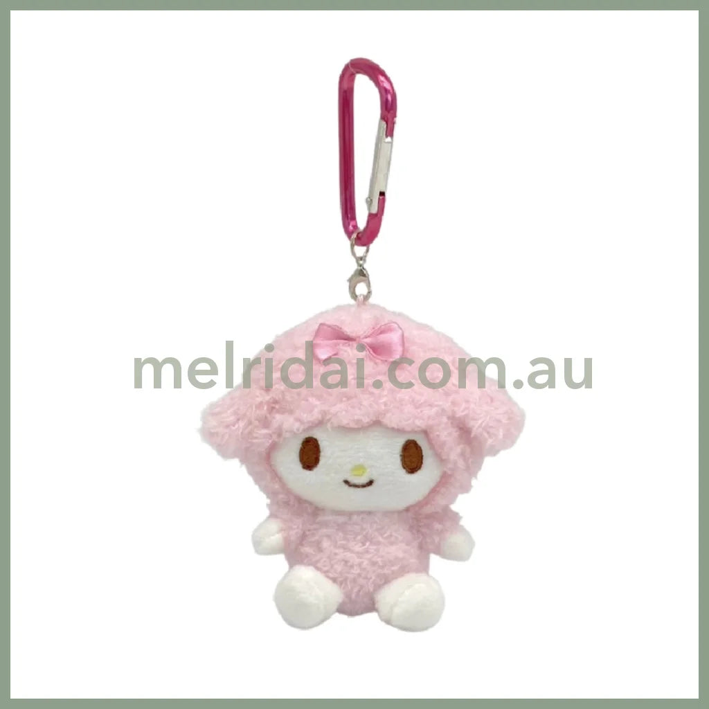 SANRIO | My Sweet Piano Mascot Holder Plush Keychain Bag Charm with Carabiner H9 x W9 x D6cm
