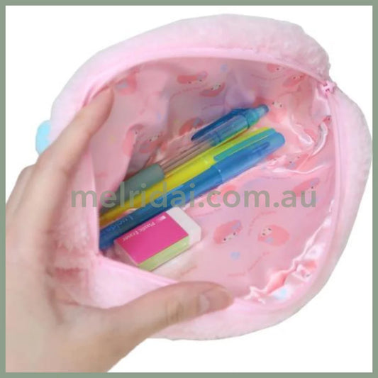 SANRIO | My Sweet Piano Plush Face Pencil Pouch Pen Case 9.7 x 19 x 5cm