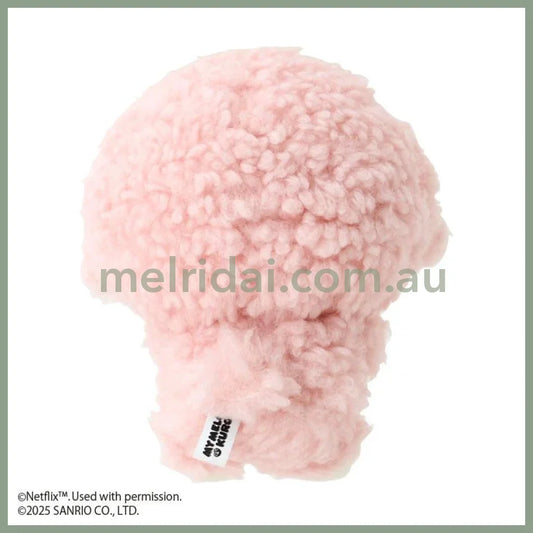 SANRIO | My Sweet Piano Plush Mascot Holder Keychain Bag Charm W11.5×D8×H13cm (Netflix My Melody & Kuromi)