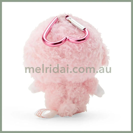 SANRIO | My Sweet Piano Plush Mini Mascot Holder with Heart Carabiner Bag Charm 6×4×10cm