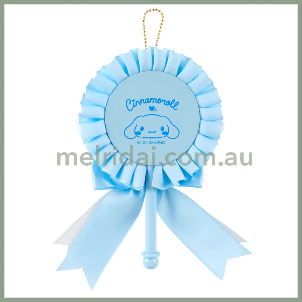 Sanrio | Original Rosette Cane Mascot 11.5×3×17.5Cm Badge 5.8Cm 日本三丽鸥 花朵造型徽章魔法棒/吧唧托/珠链挂件/包挂/钥匙链