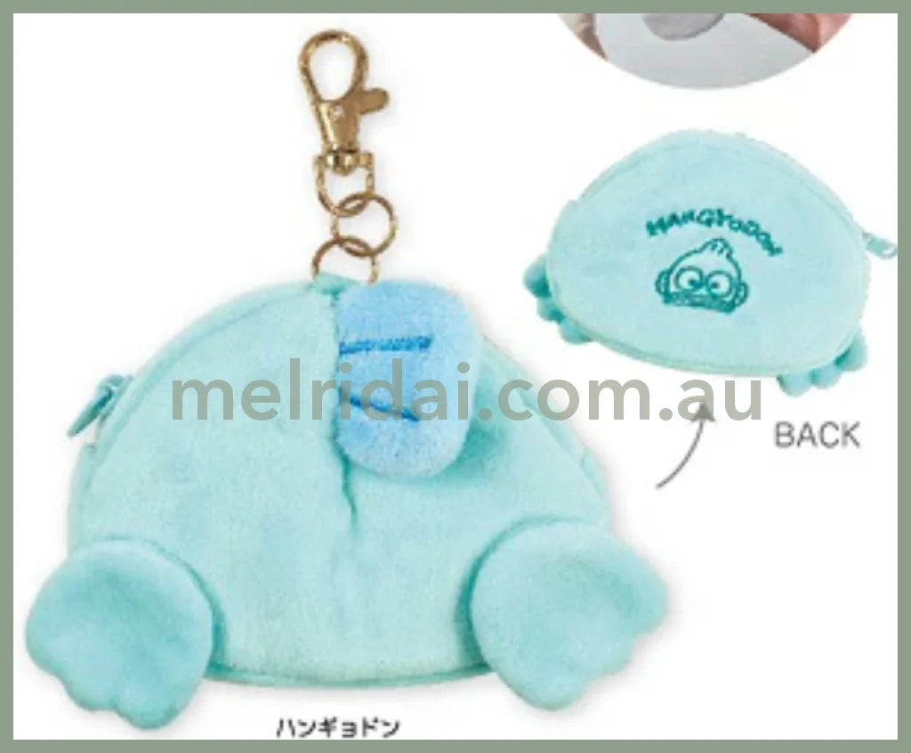Sanrio | Oshiri Pouch Flat H80×W110×D20Mm // /Hangyodon