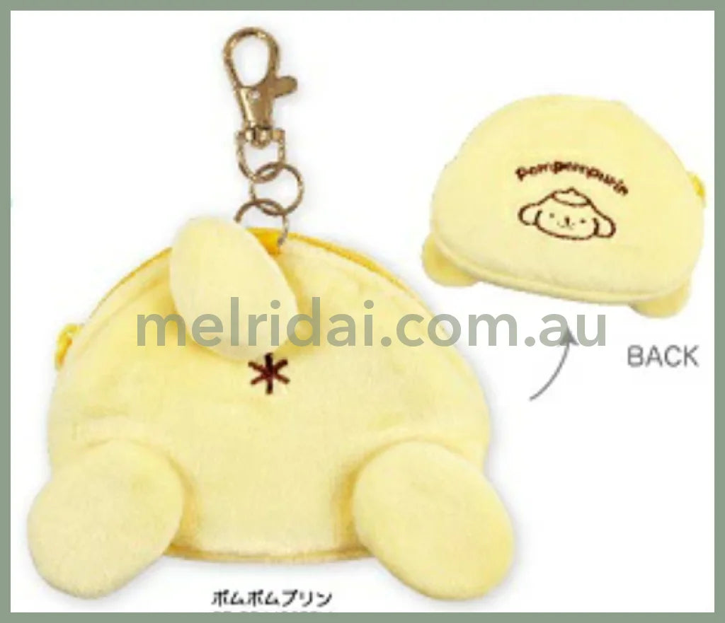 Sanrio | Oshiri Pouch Flat H80×W110×D20Mm // Pom Purin