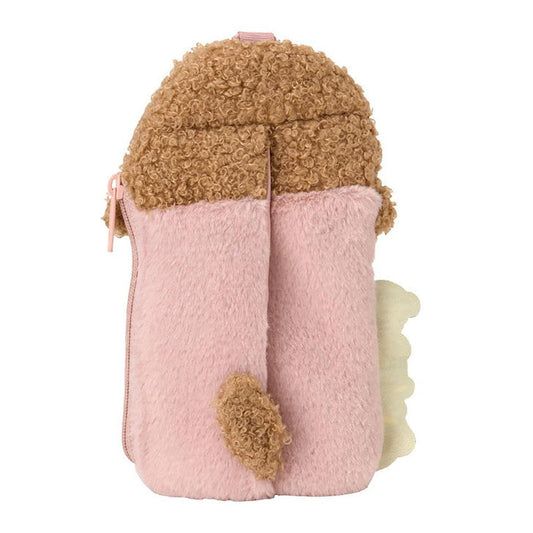SANRIO | Toy Poodle Fluffy Card Holder & Tissue Pouch Keychain 9.2×6.6cm (Always Together My Pet)