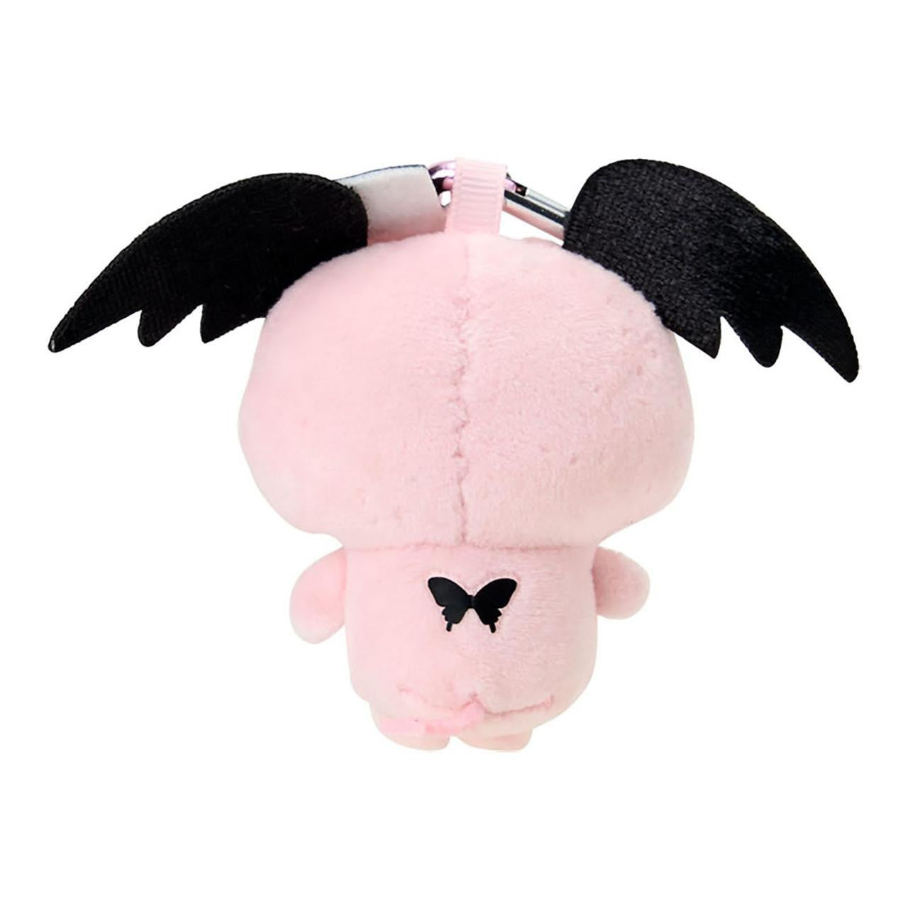 SANRIO | Lloromannic Cherry Plush Mini Mascot Holder with Heart Carabiner Bag Charm 6×4×10cm