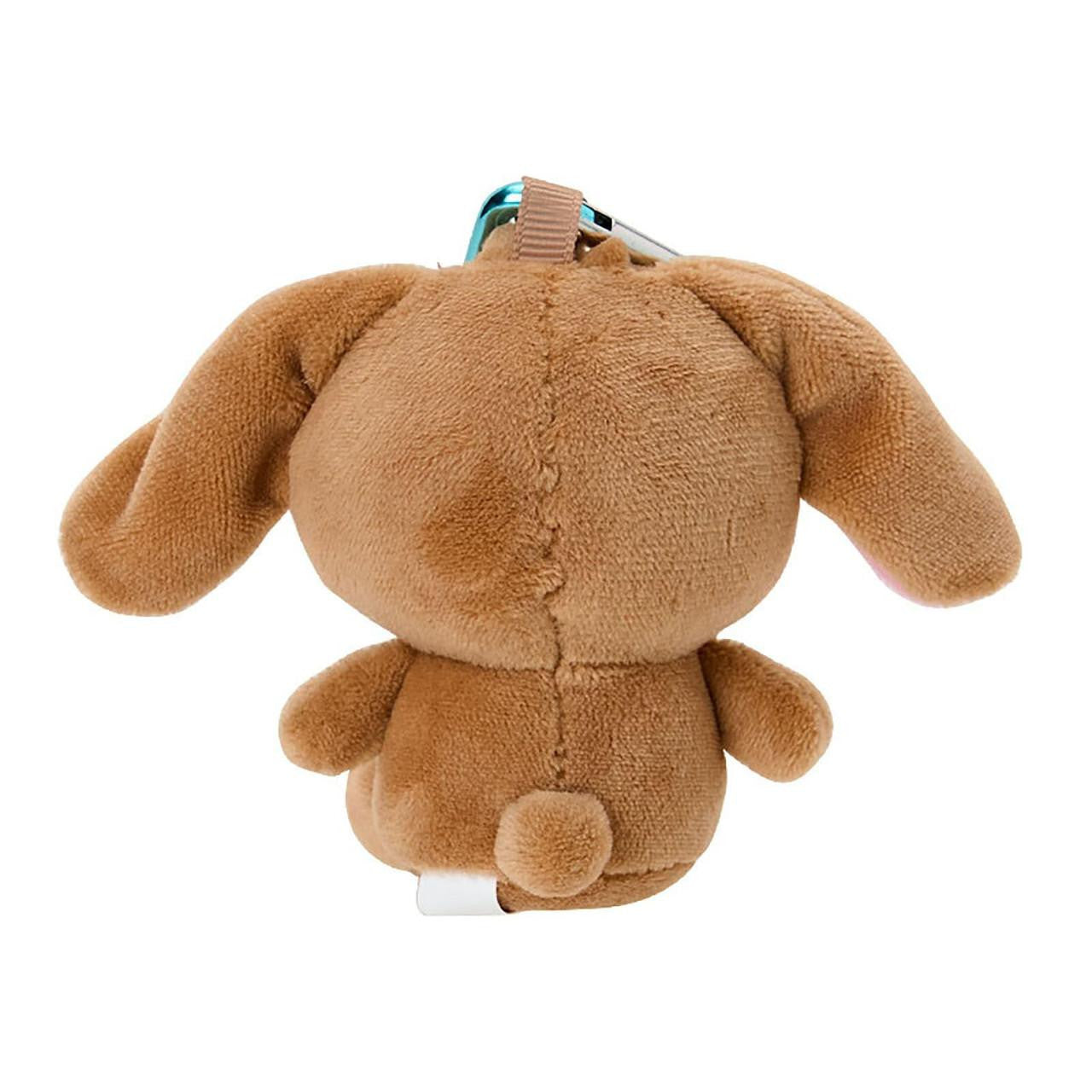 SANRIO | Sugarbunnies (Kurousa) Plush Mini Mascot Holder with Heart Carabiner Bag Charm 6×4×10cm