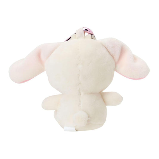 SANRIO | Sugarbunnies (Shirousa) Plush Mini Mascot Holder with Heart Carabiner Bag Charm 6×4×10cm