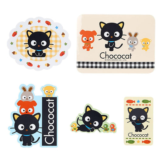 SANRIO | Chococat Sticker & Case Set 10.9 x 8.2 x 1cm (Cat Club)