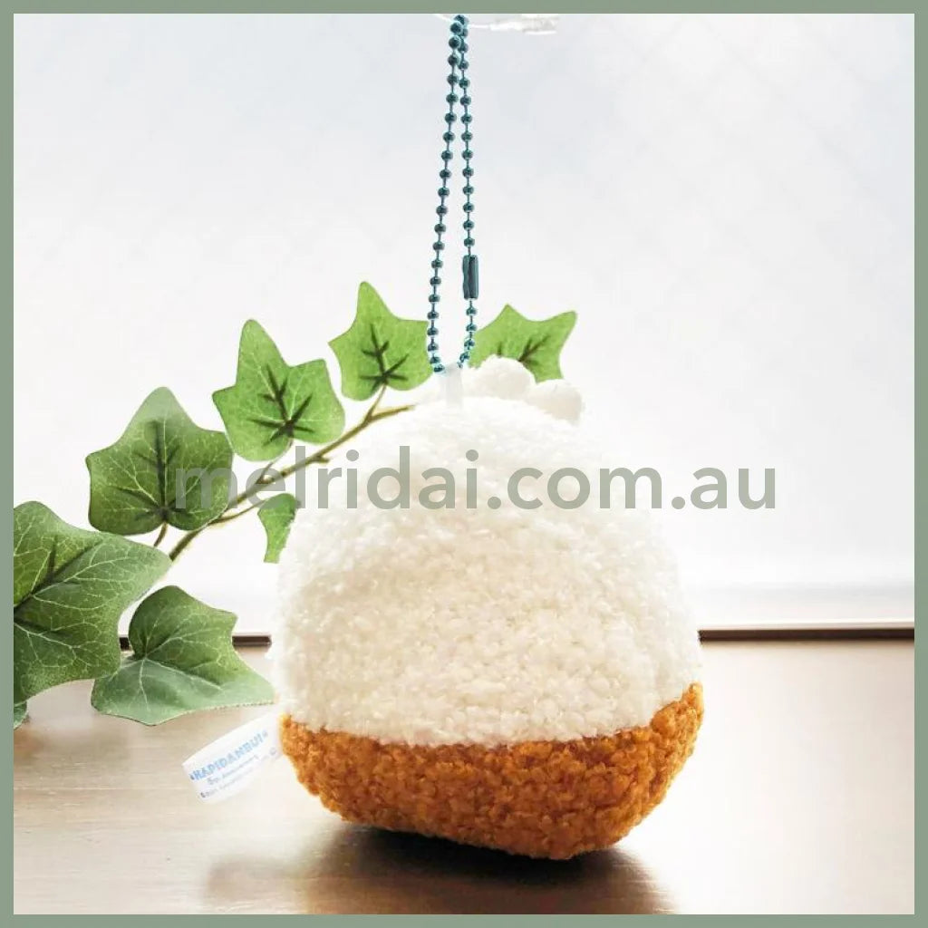SANRIO | Pekkle Mascot Holder Plush Keychain Bag Charm H9 x W10 x D6cm (Hapidanbui 5th Anniversary)