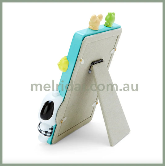 Sanriophoto Frame Pochacco (Checkered Pattern) 16 X 14 3Cm