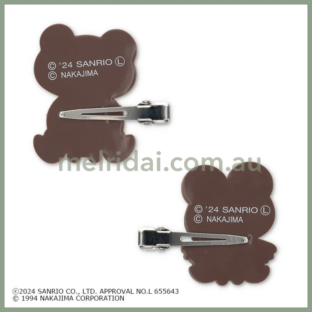 Sanrio × Pickles The Frog | Kerokerokeroppi Hair Clip Set 4.5Cm
