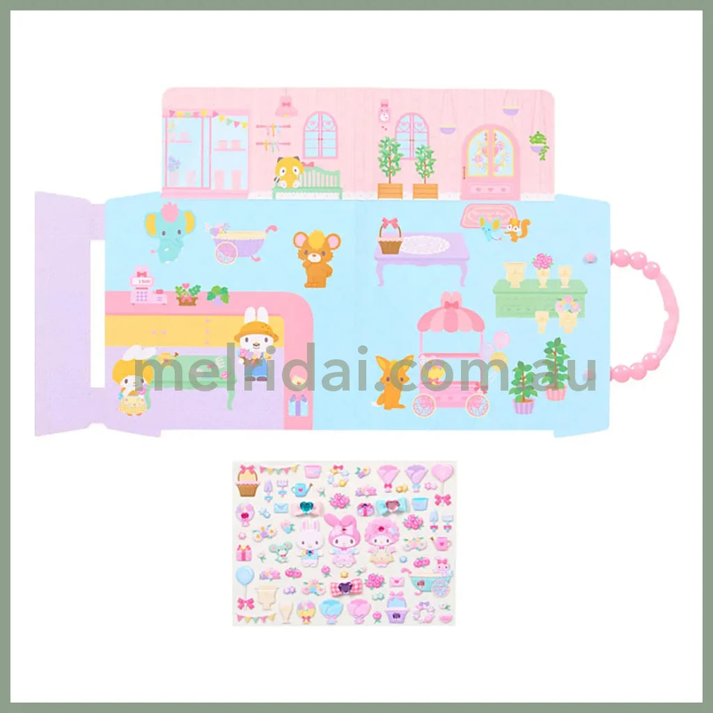 SANRIO | Playable Sticker Set 21×1×23.5cm (My Melody)