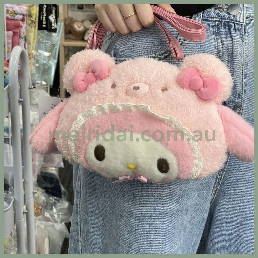 Sanrio | Plush 2Way Shoulder Bag (Latte Kuma Baby) // (Baby)