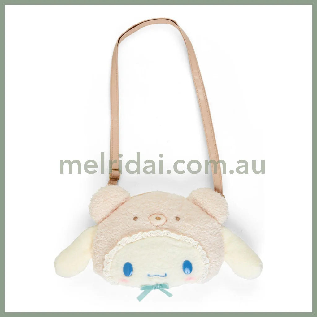 Sanrio | Plush 2Way Shoulder Bag (Latte Kuma Baby) // (Baby) Cinnamoroll