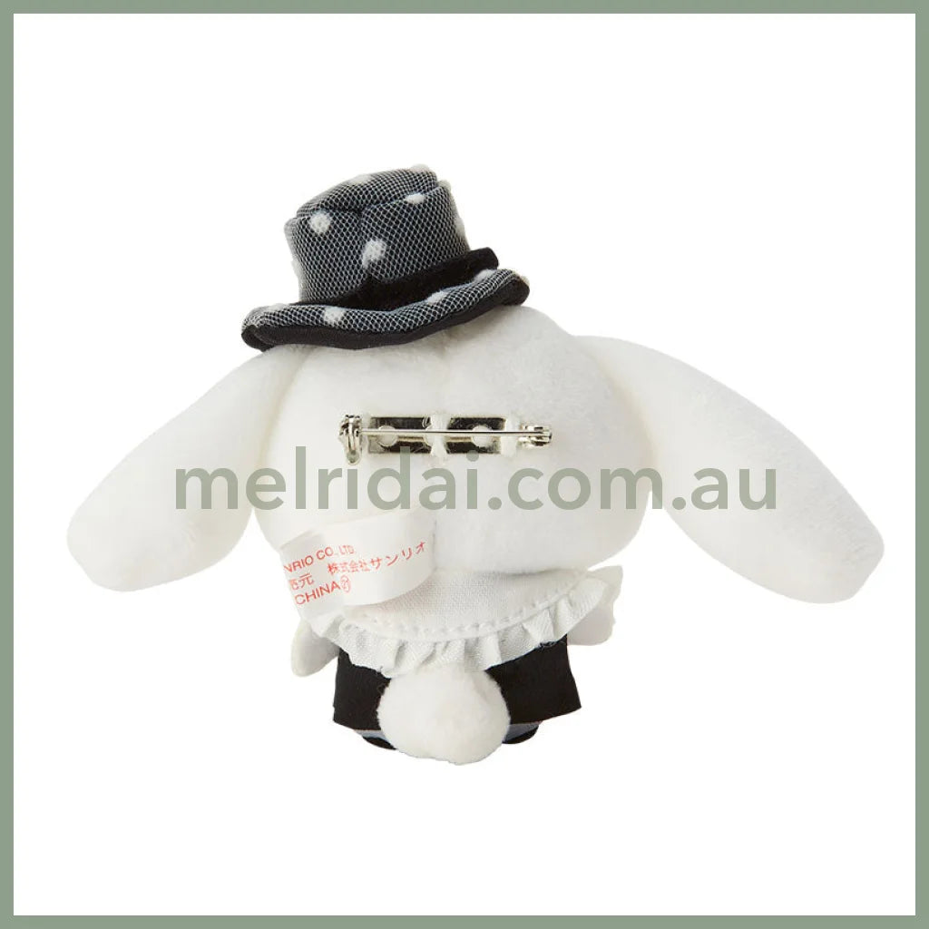 Sanrio | Plush Brooch 6 X 3 9.5 Cm (Tokimeki Sweet Party) 日本三丽鸥 毛绒玩偶胸针/别针(天鹅绒派对)