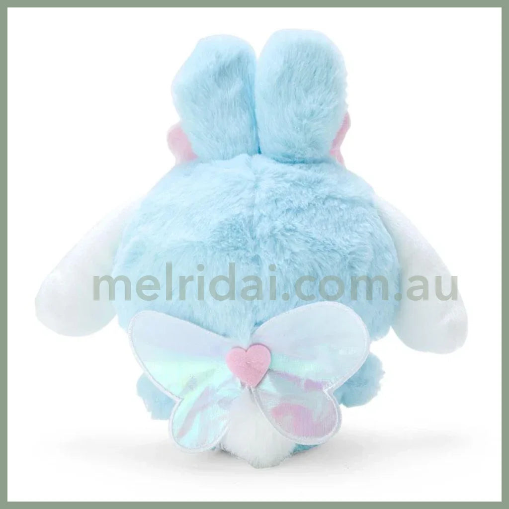 Sanrio | Plush Doll (Rabbit Costume) W21×D14×H29Cm 日本三丽鸥 毛绒玩偶/公仔 背后有翅膀（小兔子装扮） 玉桂狗Cinnamoroll