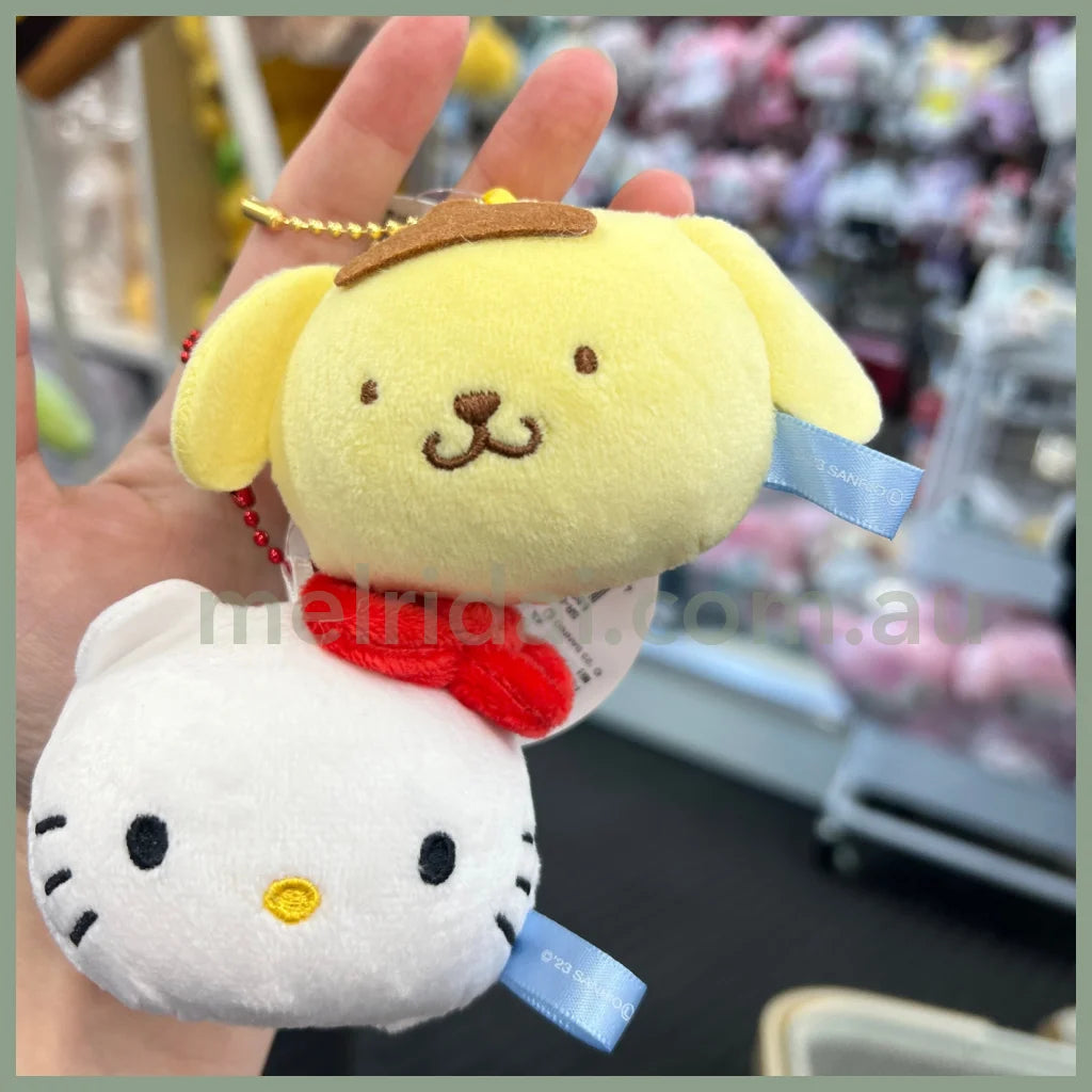 Sanrio | Plush Mascot Squishy Mini Appro.5Cm 日本三丽鸥 慢回弹解压系列 迷你球形挂件/包挂/捏捏 触感超好