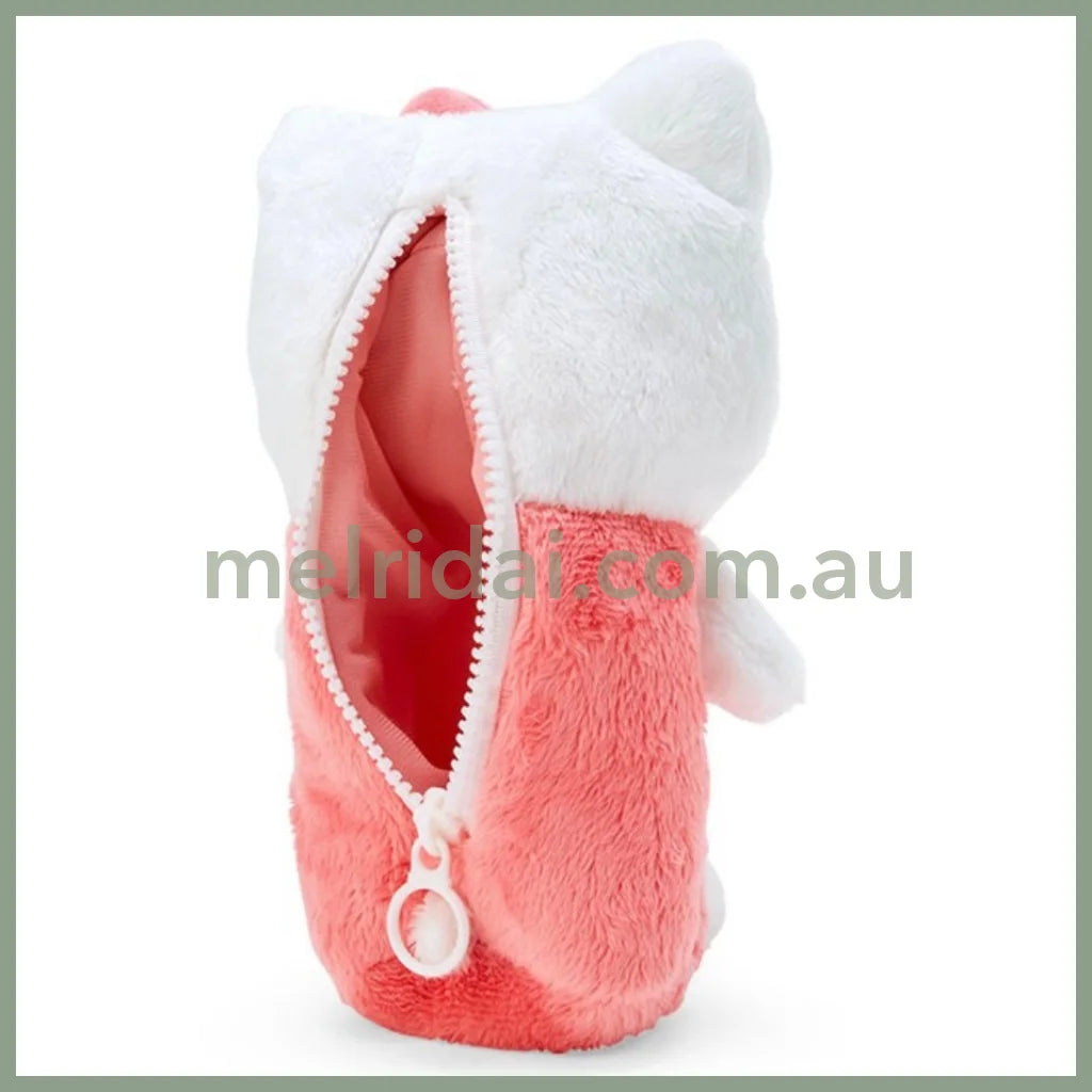 Sanrio | Plush Pencil Case Zipper Pouch 19*9*25Cm / Hello Kitty