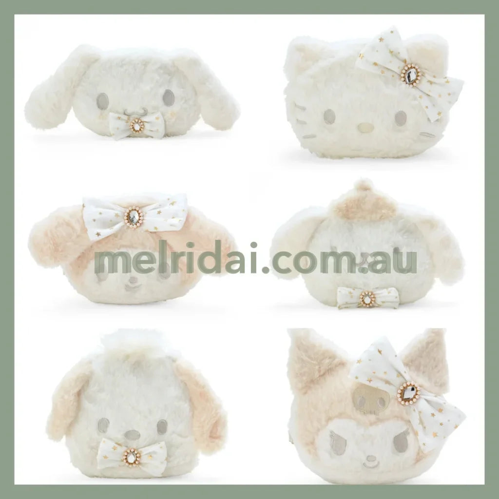 Sanrio | Plush Pouch 19×8×15Cm (White Design Series) / ()