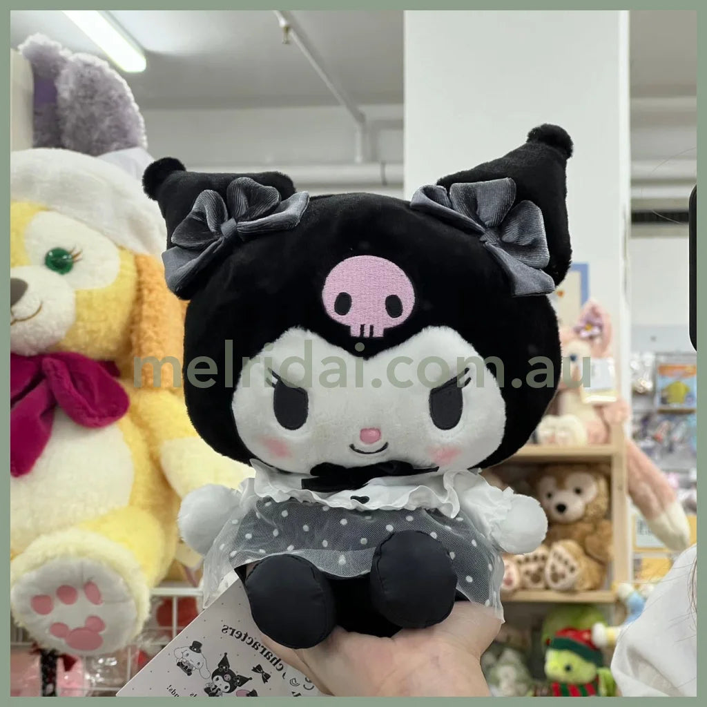 Sanrio | Plush Toy 16.5×15×22Cm (Tokimeki Sweet Party) 日本三丽鸥 毛绒玩偶/公仔(天鹅绒派对) 库洛米Kuromi