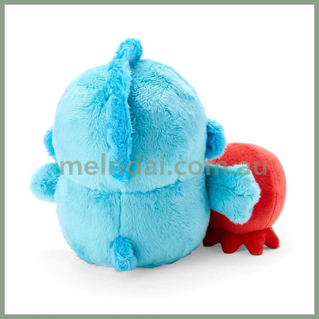 Sanrio | Plush Toy Hangyodon 20×12.7×18Cm (The Usual Two) 日本三丽鸥 丑鱼/人鱼汉顿与小白合 毛绒玩偶/公仔(我的酷朋友)