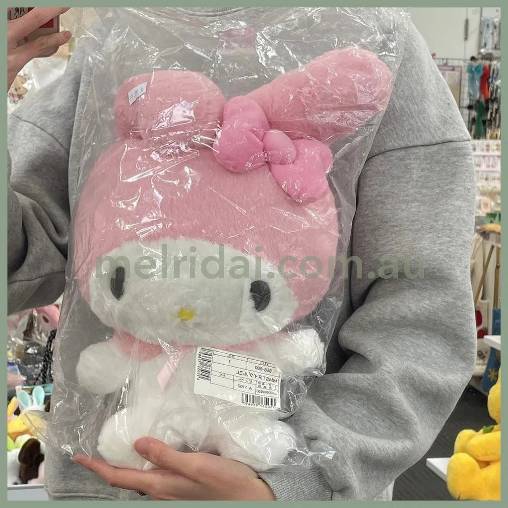 Sanrio | Plush Toy My Melody Standard L (23×17×33Cm) 日本三丽鸥 美乐蒂 毛绒玩偶/公仔(基础款)