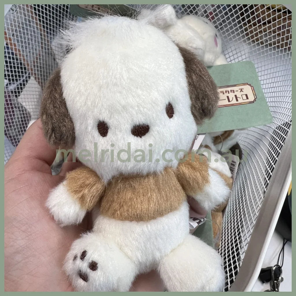 Sanrio | Plush Toys (Fancy Retro) Sitting Bean Bag About 10Cm Pochacco