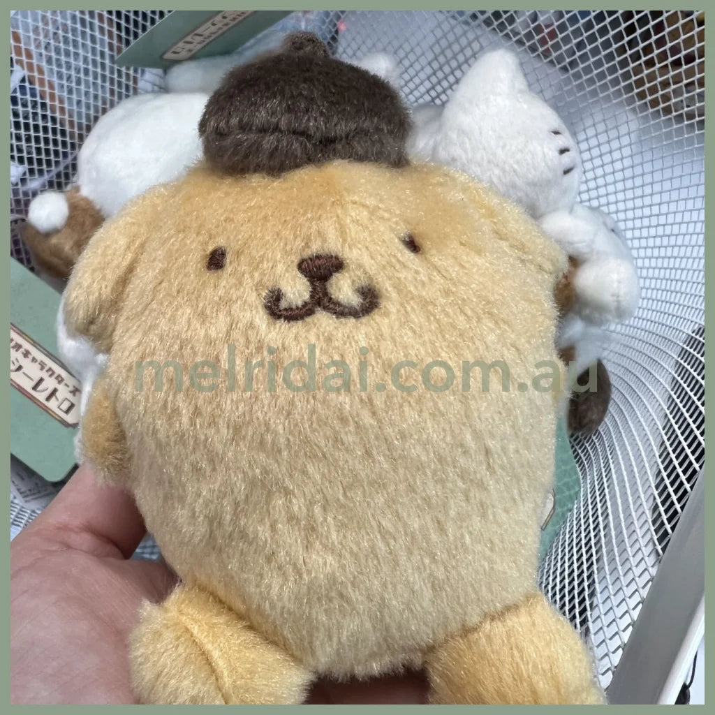 Sanrio | Plush Toys (Fancy Retro) Sitting Bean Bag About 10Cm Pom Purin