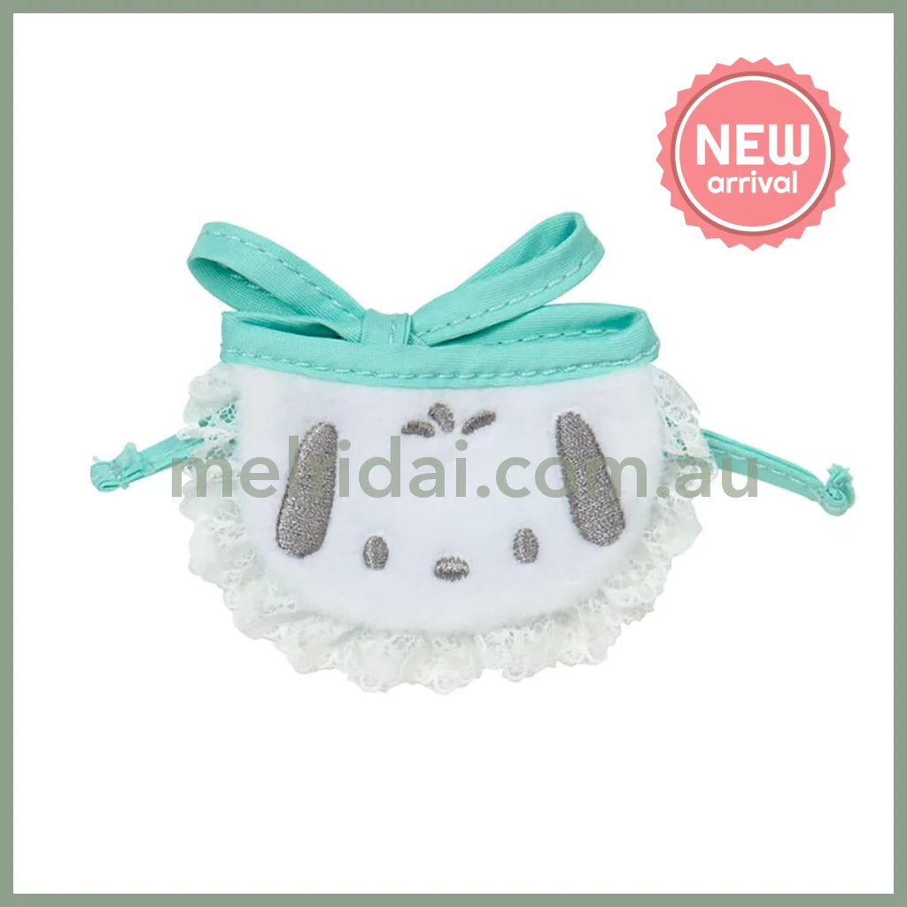 SANRIO | Pochacco Double Sided Dress-up Clothes - S/M 14.2 x 11.5 x 1cm (Pitatto Friends Bib)
