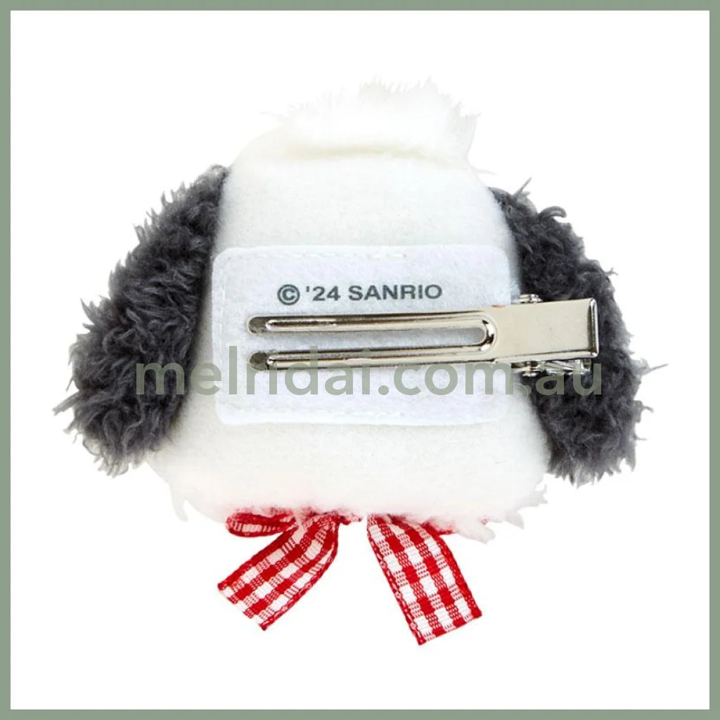 SANRIO | Pochacco Face-shaped Hair Clip Hair Accessory 7.5×2.5×5cm