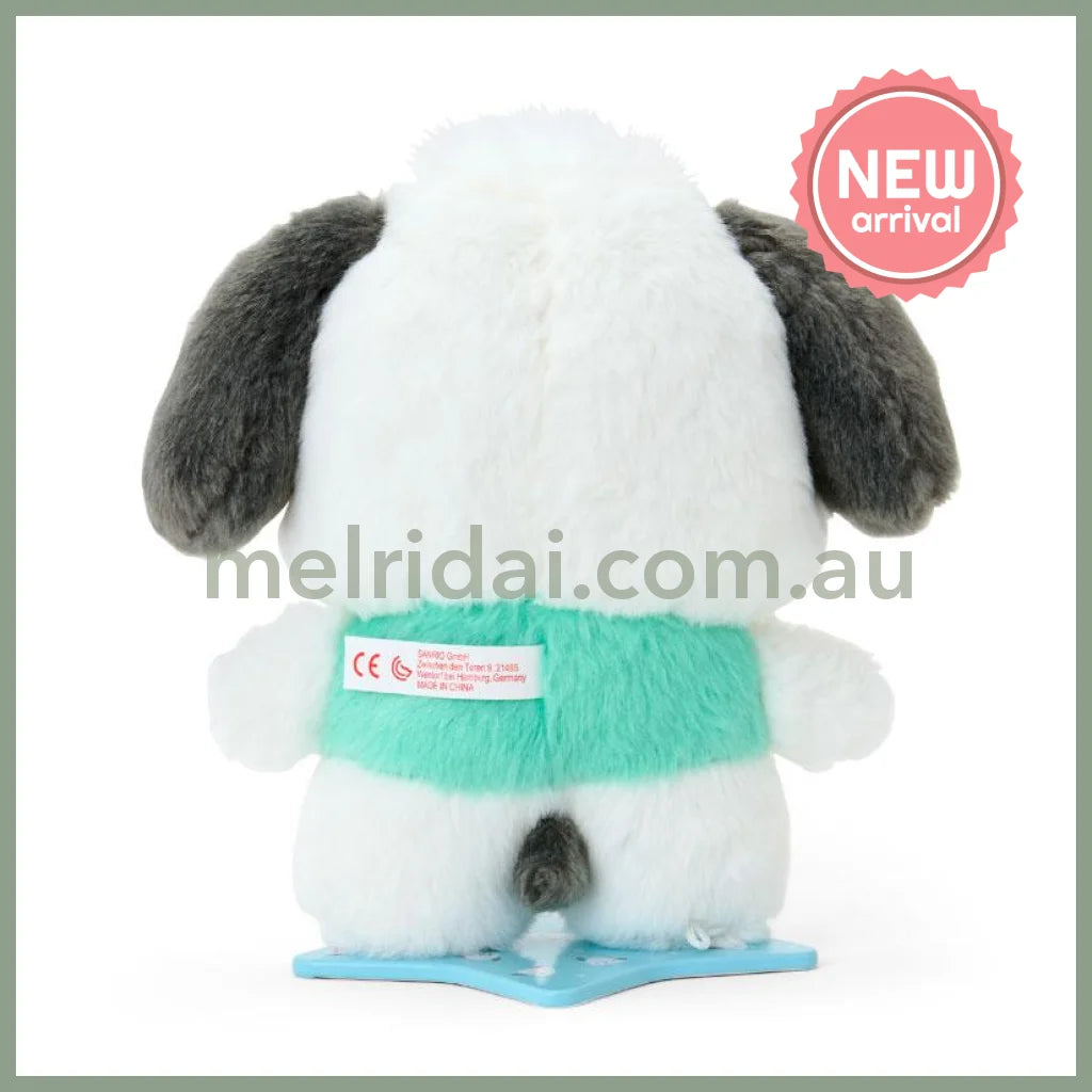 SANRIO | Pochacco Magnet Plush Doll Plush Toy M 18×8×18cm (Pitato Friends)