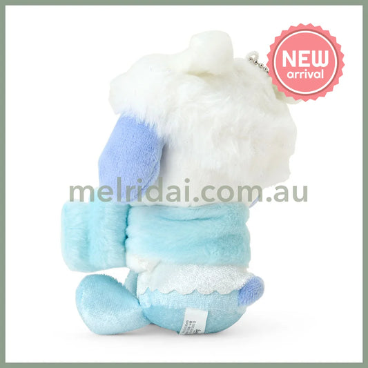SANRIO | Pochacco Plush Mascot Keychain Bag Charm 110×0×130mm (Sparkling Winter)