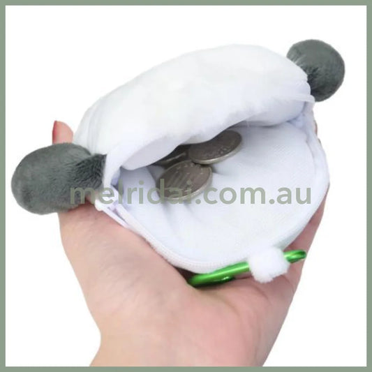 SANRIO | Pochacco Plush Zipper Mascot Mini Pouch with Carabiner 200×110×50mm