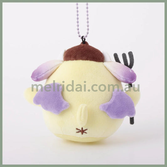 Sanrio | Pom Purin Plush Keychain Mascot Holder 10Cm (Devil)
