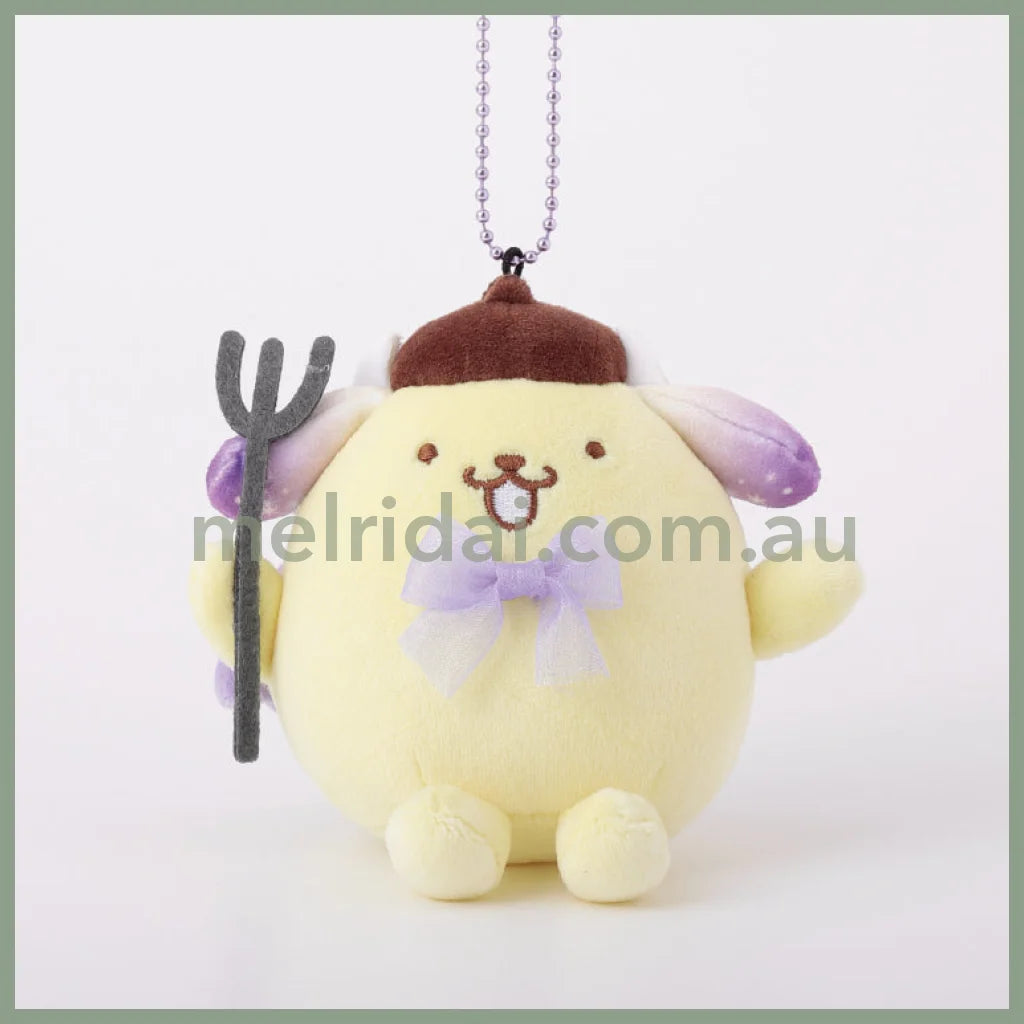 Sanrio | Pom Purin Plush Keychain Mascot Holder 10Cm (Devil)