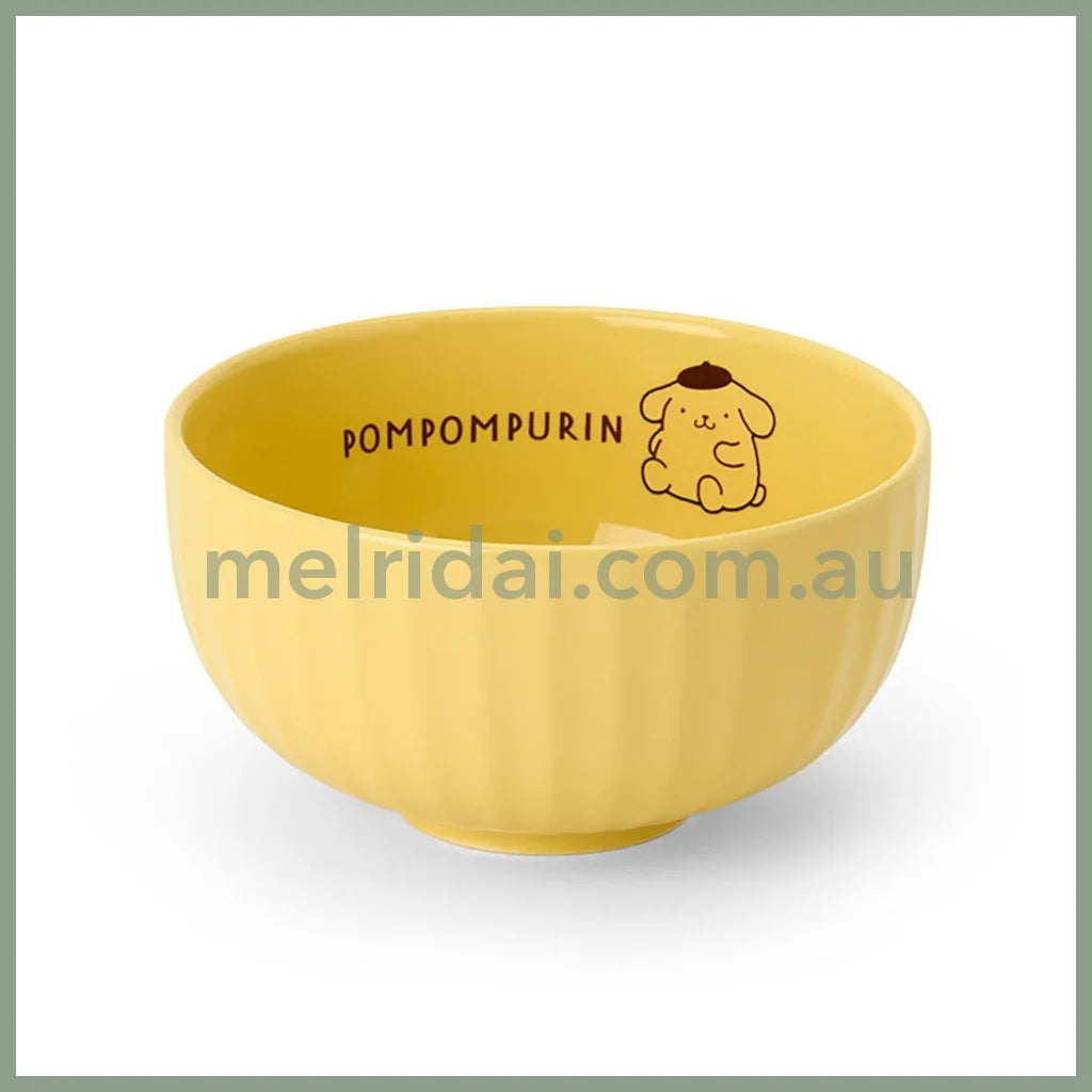 SANRIO | Pompom Purin Ceramic Bowl Pink 14.1×13×7.1cm (New Life)