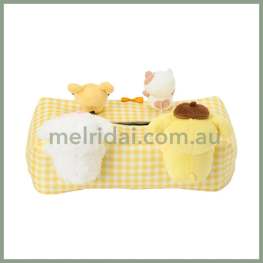 Sanrio | Pompom Purin Mascot Tissue Box Case 25×15.6×13Cm