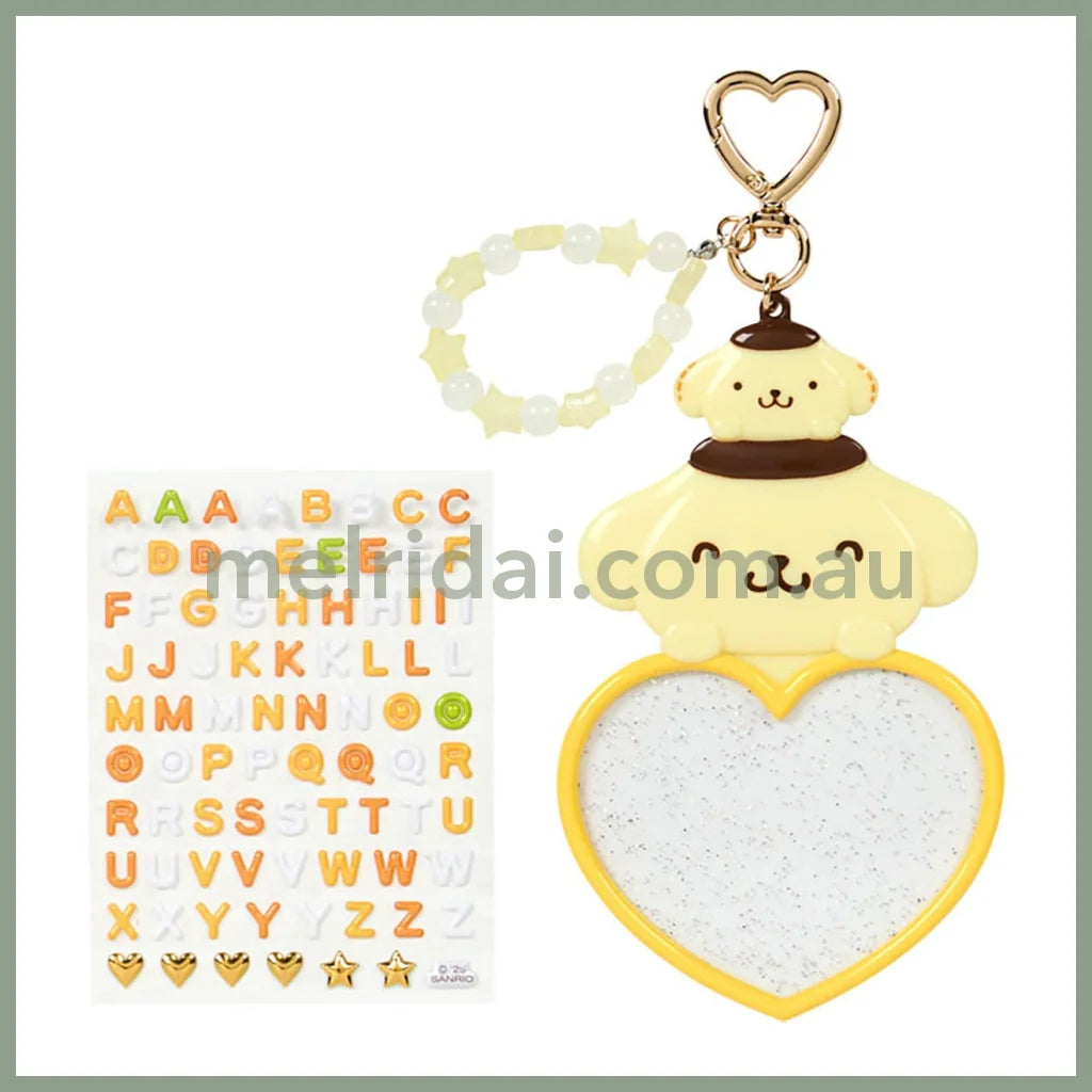 SANRIO | Pompompurin Pom Pom Purin Custom Keychain 18.0 x 11.4 x 1.3cm (Character Awards Second Edition I Love Me