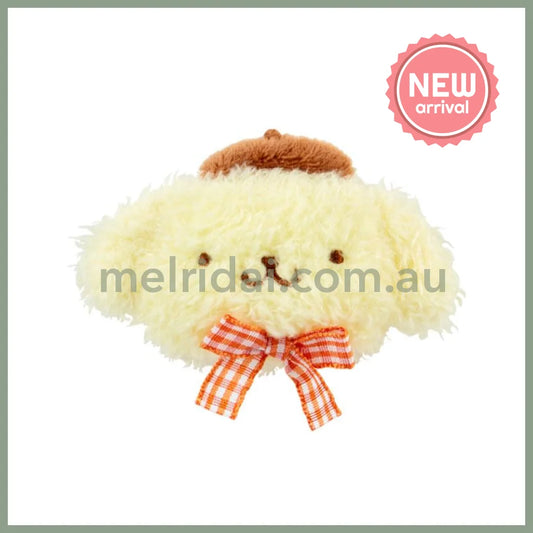 SANRIO | Pompompurin Pom Pom Purin Face-shaped Hair Clip Hair Accessory 7.5×2.5×5cm