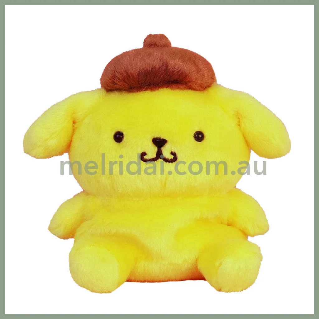 SANRIO | Pompompurin Pom Pom Purin Fuwakuta Style Plush Doll 14.5 x 12 x 9cm