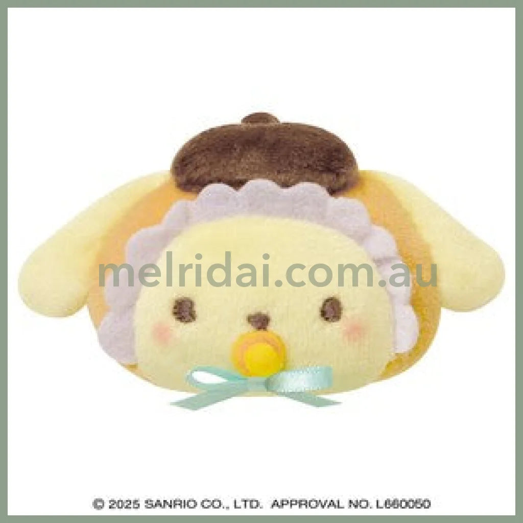 SANRIO | Pompompurin Pom Pom Purin Plush Badge H50×W90×D25mm (Baby)