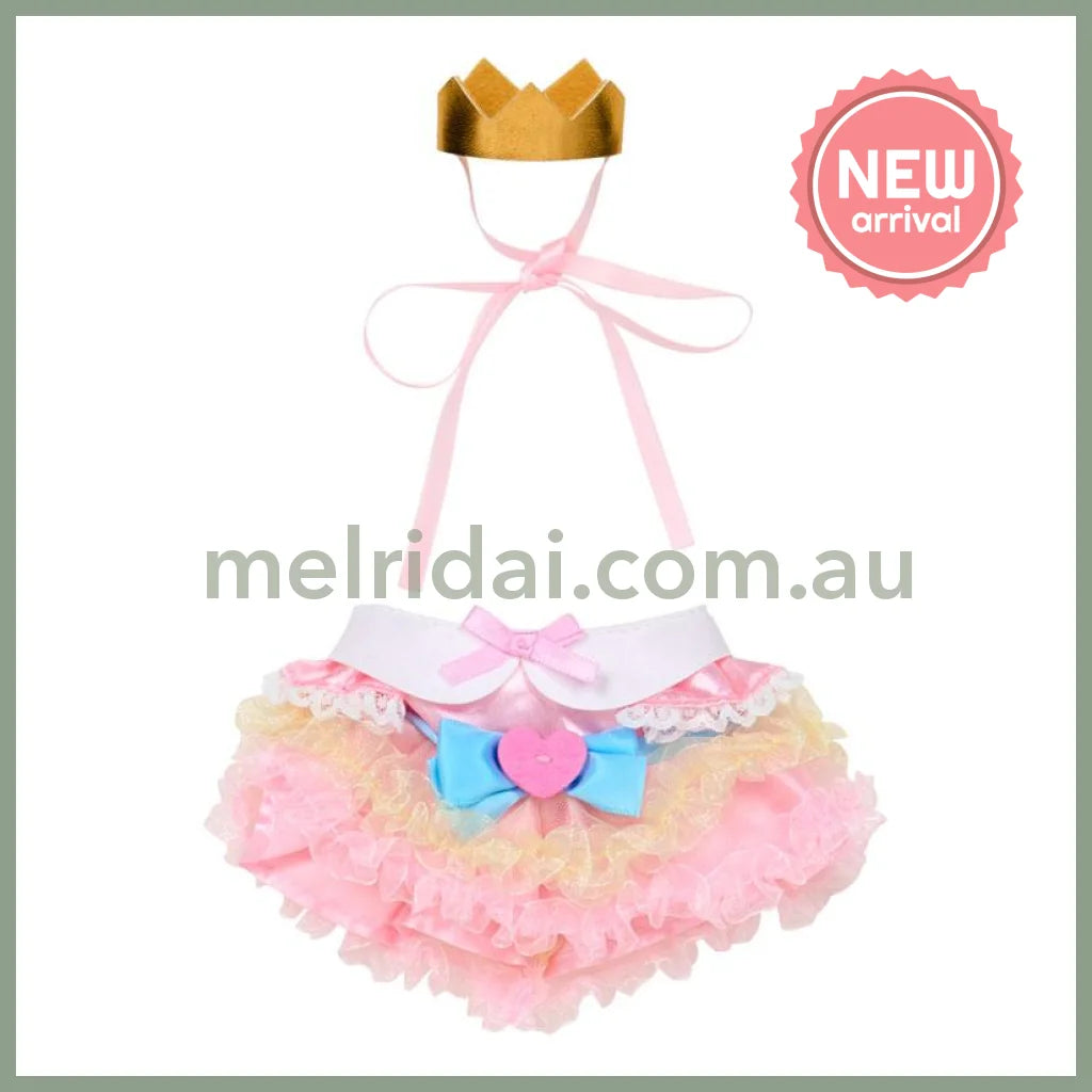 SANRIO | Princess Dress Ruffles & Tiara Dress-up Clothes S 140×15×80mm (Pitatto Friends)