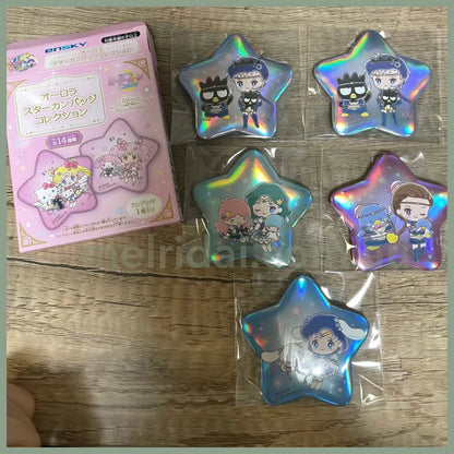 Sanrio × Sailor Moon Cosmos Badge Secret H56 X W60 D5Mm 日本三丽鸥 美少女战士合作款/联名限定 星星徽章/胸针