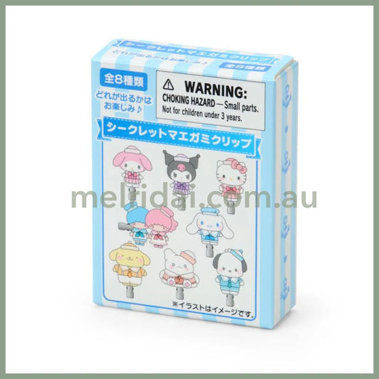 SANRIO | Secret Bangs Clip Hair Clip Blind Box 7.5 x 5.6 x 1.9cm (Sailor Collar)