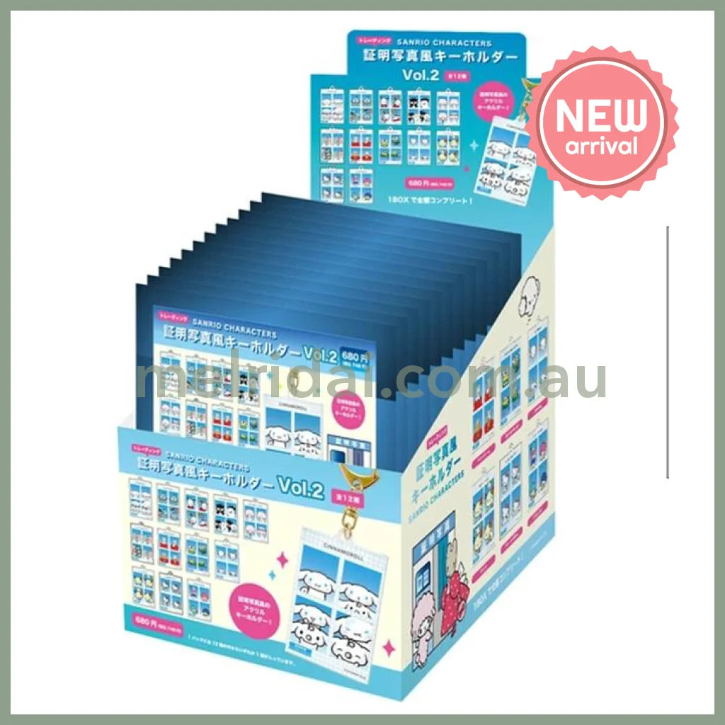 SANRIO | Secret Characters Trading Photo Style Acrylic Keychain Blind Box vol.2 H112 x W40 x D3mm